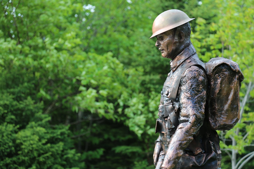 Statue du soldat Hugh McWhirter