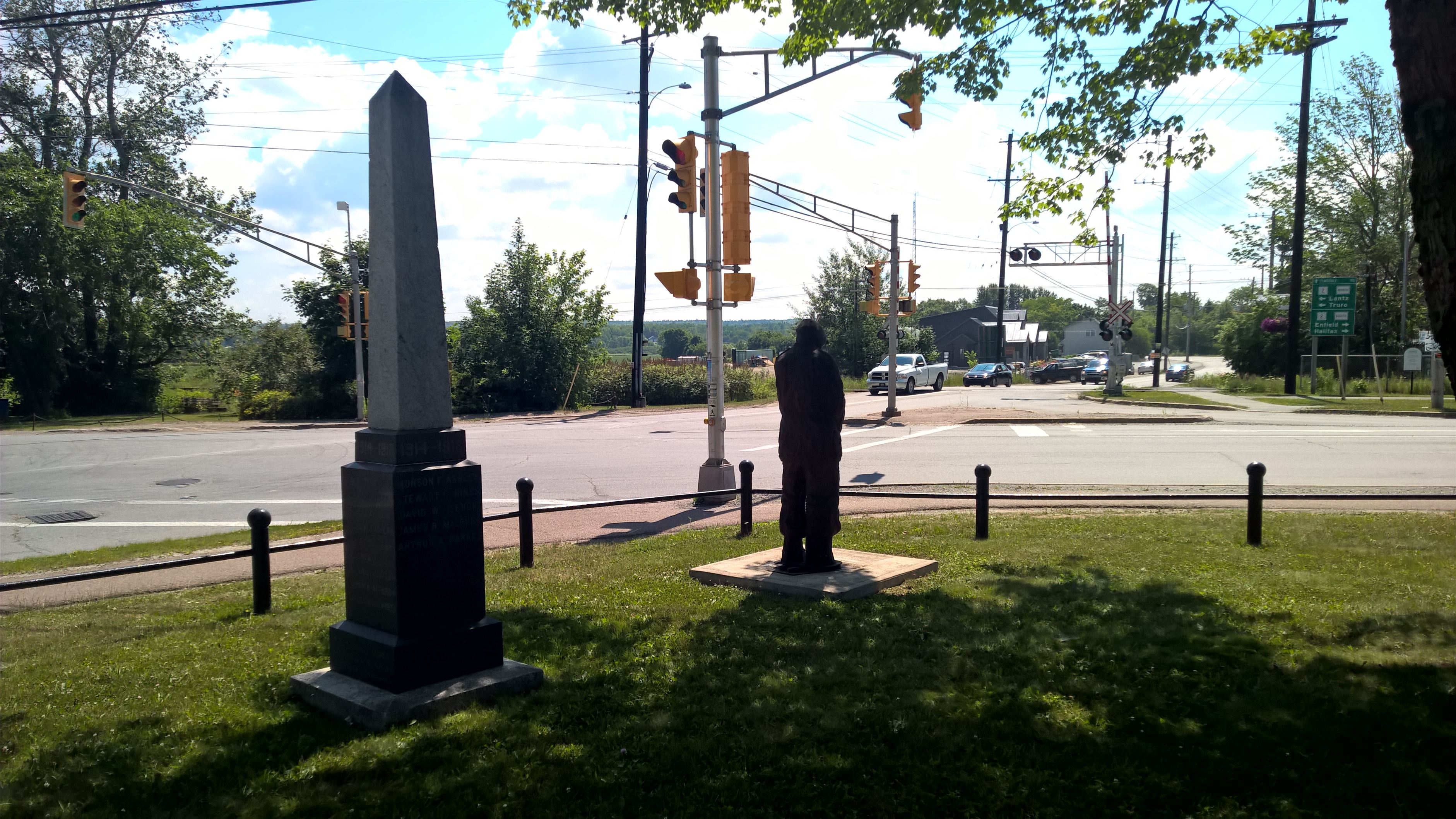 Elmsdale Memorial Obelisk National Inventory of Canadian Military