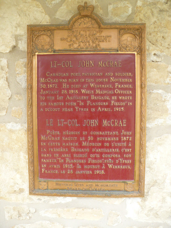 National Historic Person Plaque