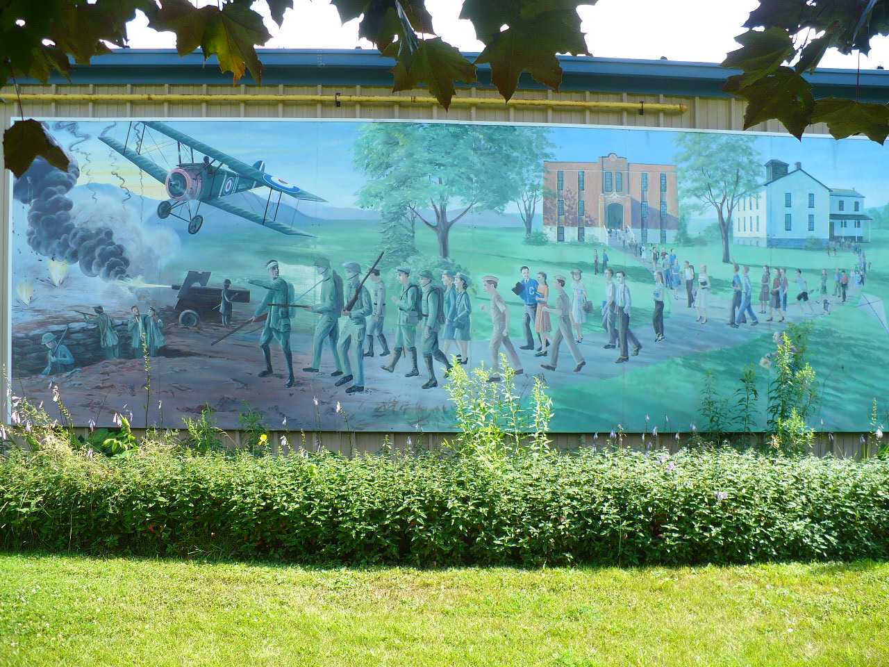 Murale du service de guerre de l’école Union Grammar