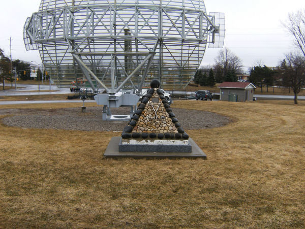 United Nations Disengagement Observer Force Memorial - the Private Perry Porter Memorial at Military Communications and Electronics Museum,