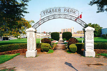 Fraser Park Memorial Gates