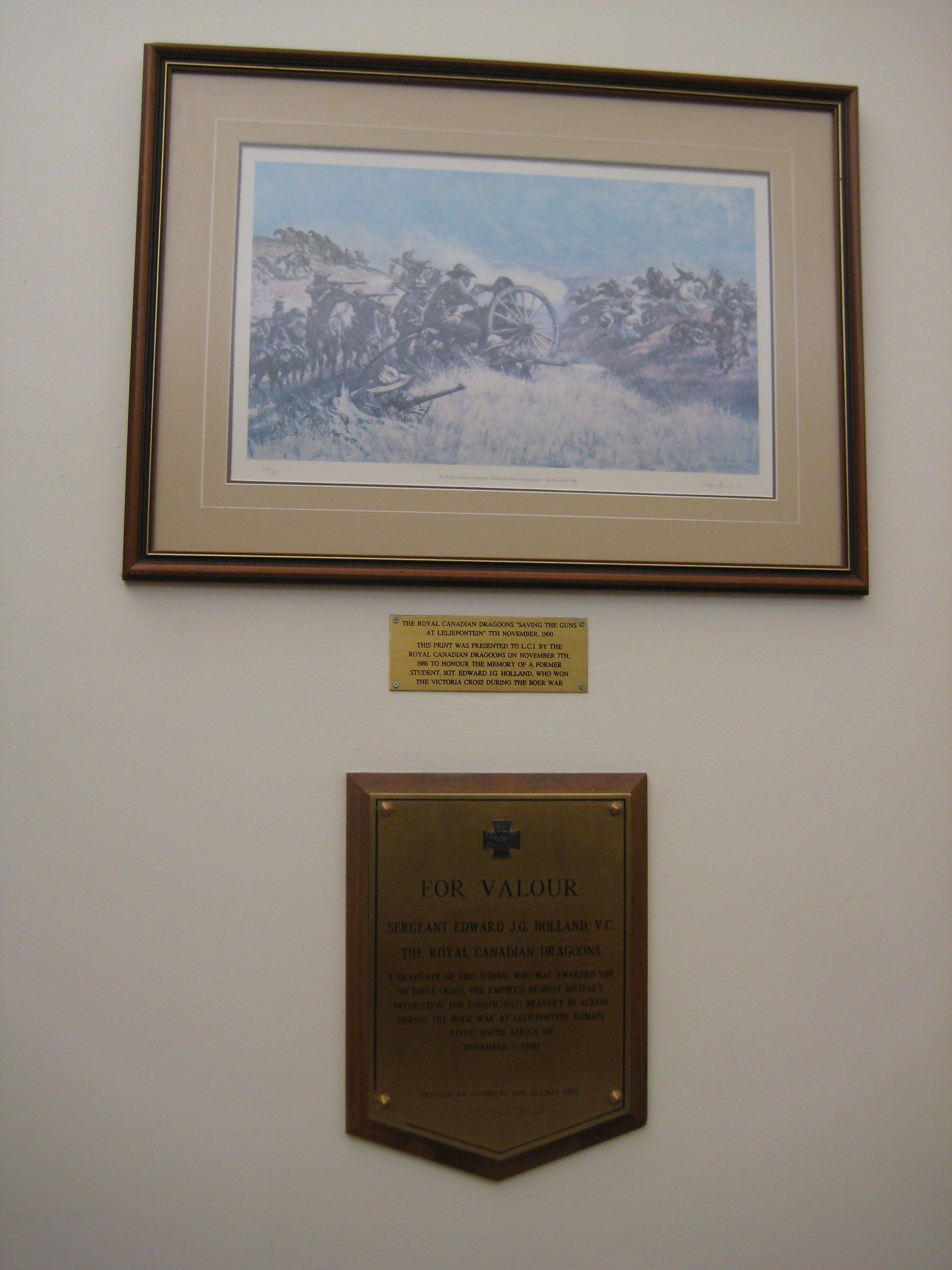 framed print et plaque