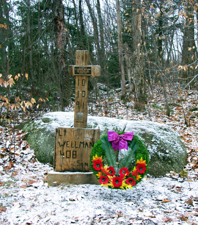 Mémorial du lieutenant Donald Wellman