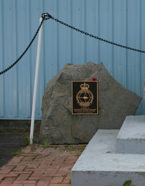Mémorial du lieutenant Donald Wellman