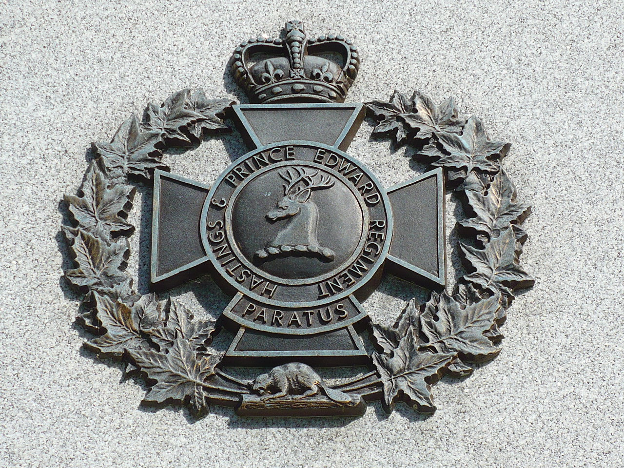 Insigne du Hastings & Prince Edward Regiment