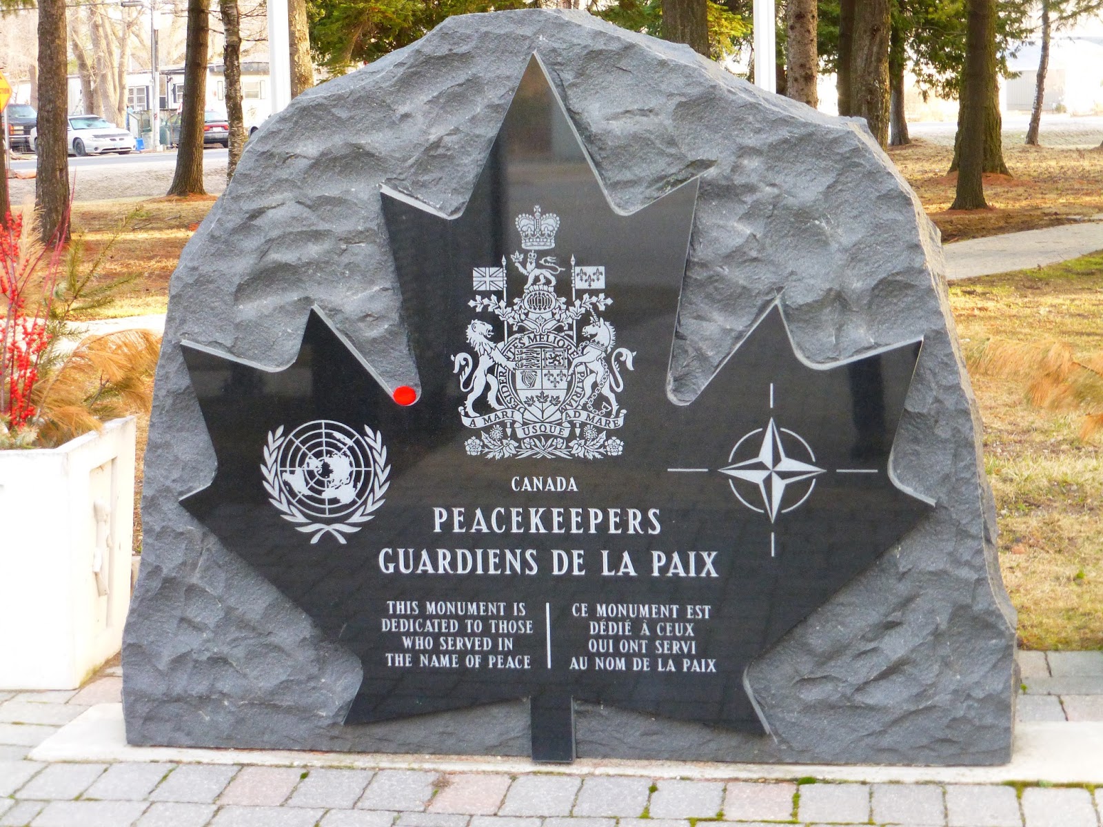Peacekeepers stone