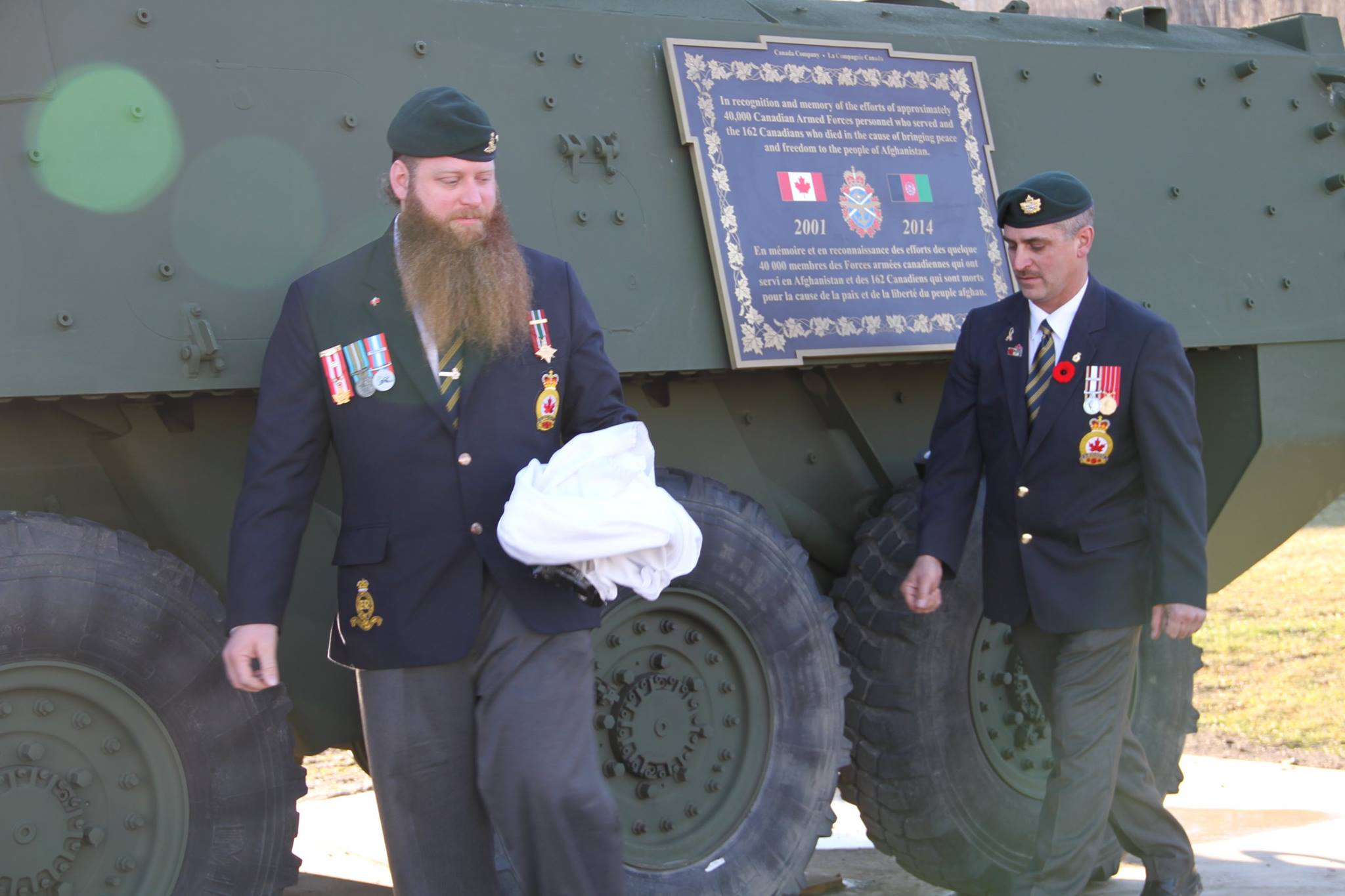 Fort McMurray LAV III Monument