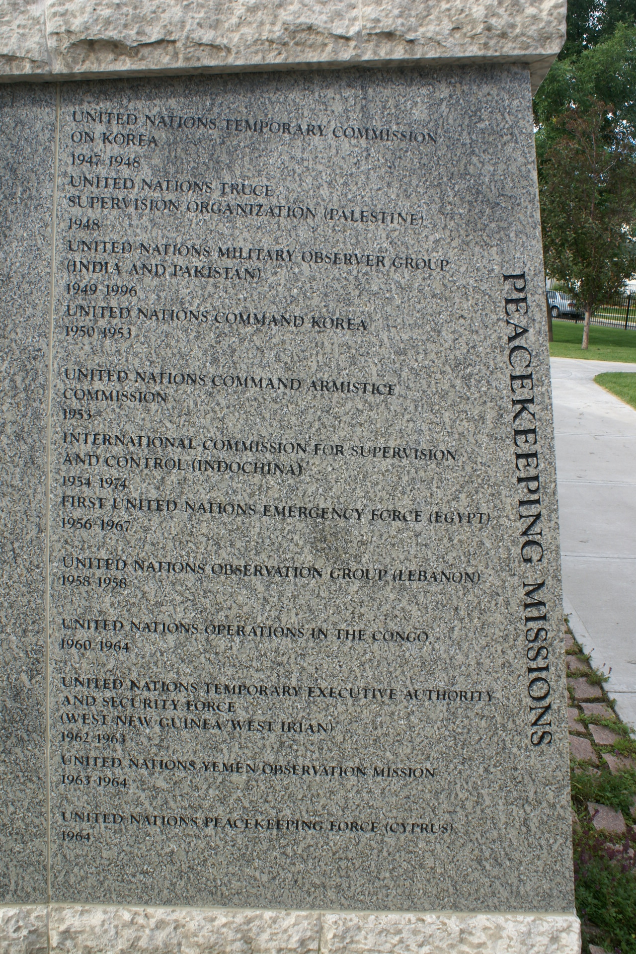 column 1 inscription