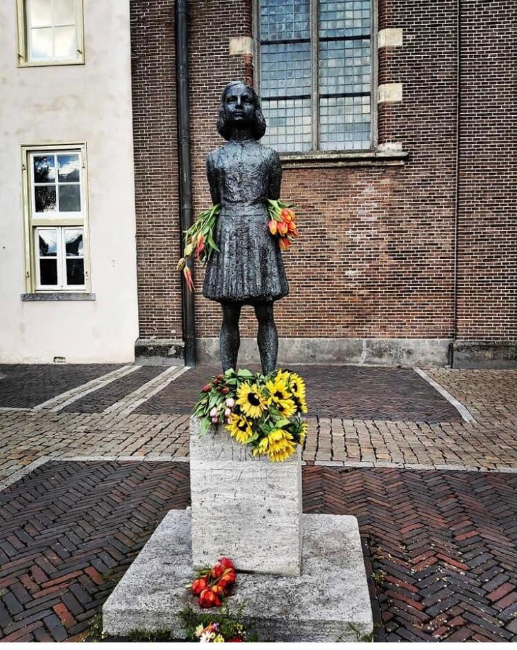 Anne Frank Statue National Inventory of Canadian Military Memorials