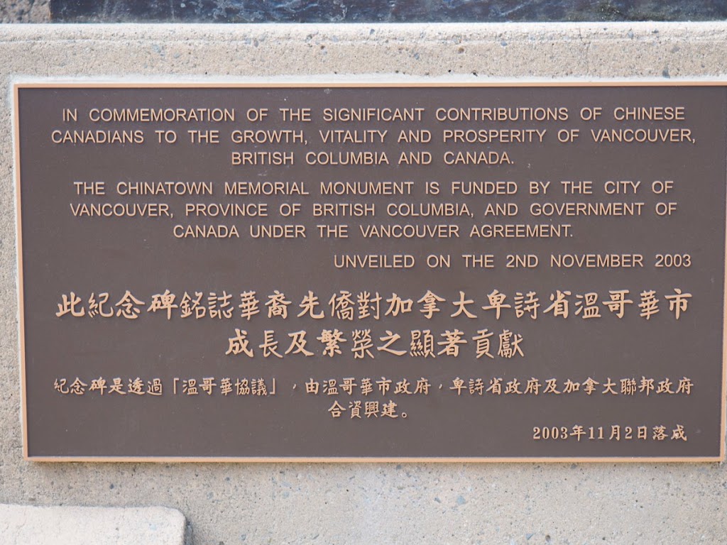 right plaque inscription