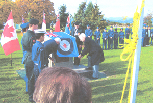 Unveiling ceremony - October 19, 2008.