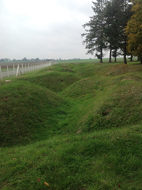 Trench from First World War