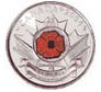 Canadian poppy quarter