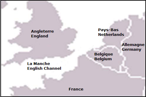 Carte de l’Europe