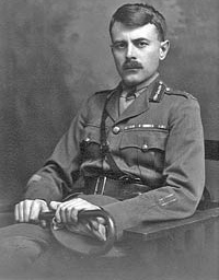 Brigadier-General A.G.L. McNaughton, Commander, Canadian Corps Heavy Artillery.