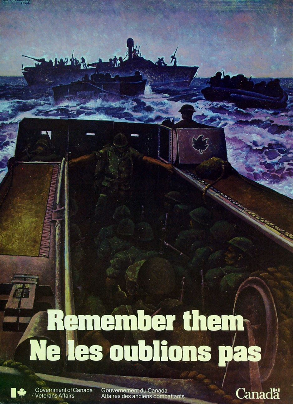 L’affiche de la Semaine des vétérans 1982