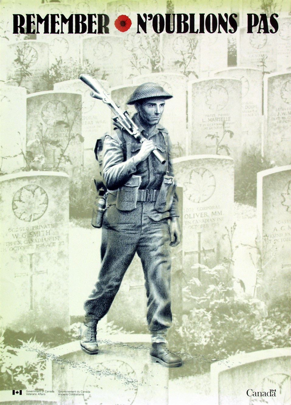 L’affiche du jour du Souvenir 1990