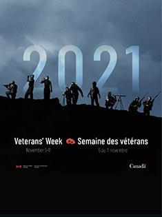 2021 Veterans’ Week Poster