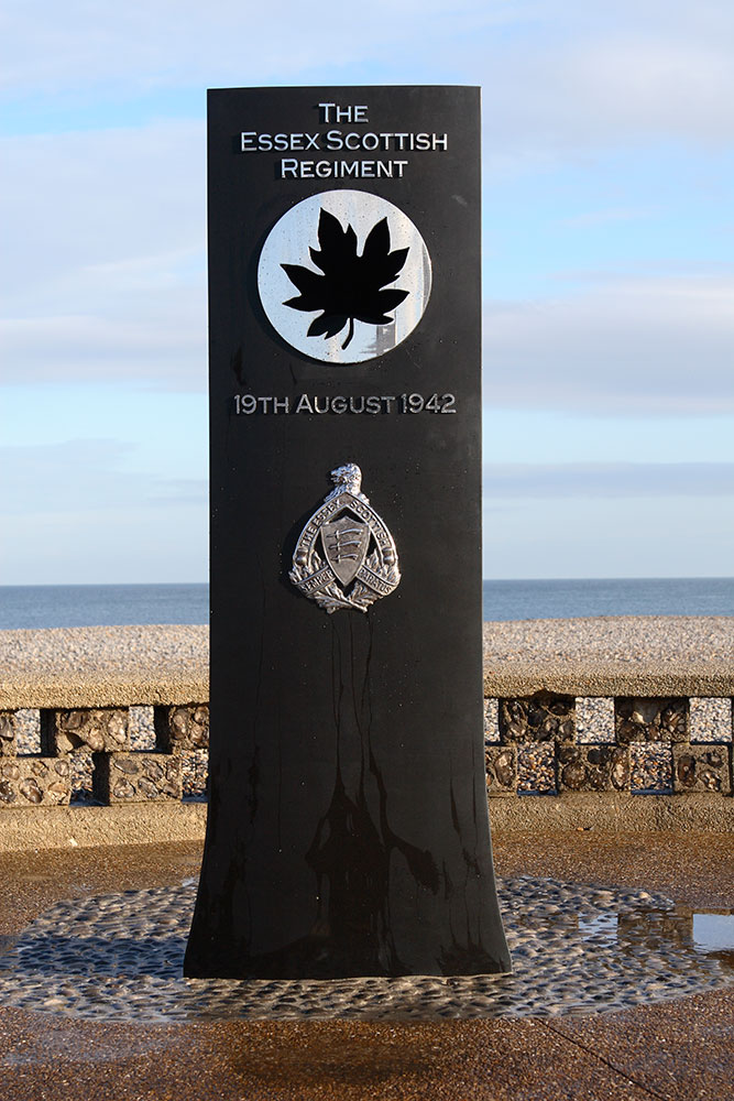 Le Mémorial de Dieppe du Essex Scottish Regiment - 19 août 1942