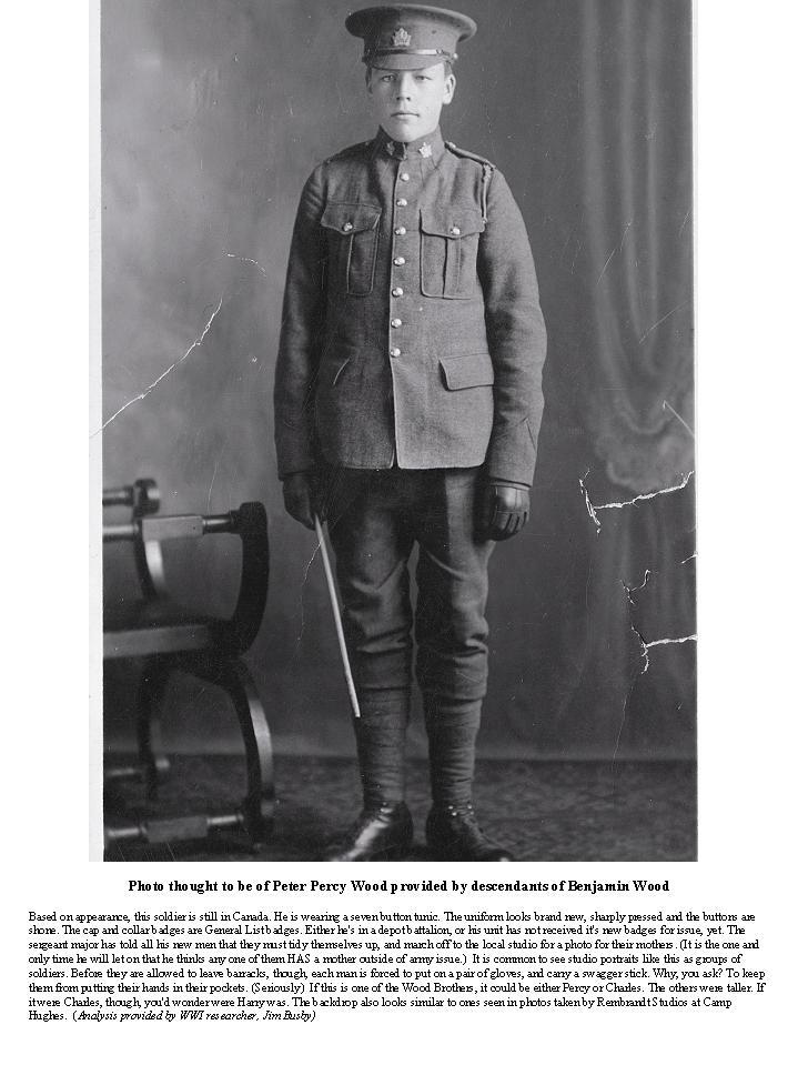 Photo of Peter Percy Wood