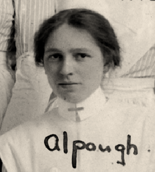 Nursing Sister Agnes Alpaugh 1916