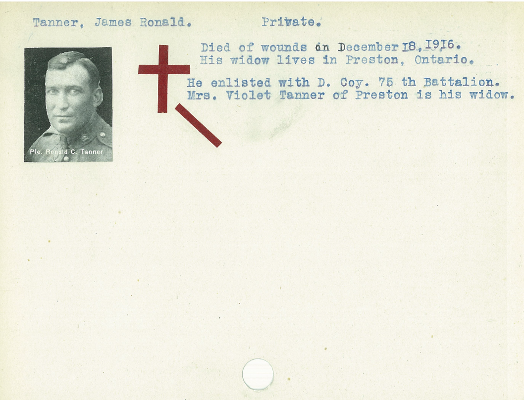 Photo of RONALD CLAUDE TANNER