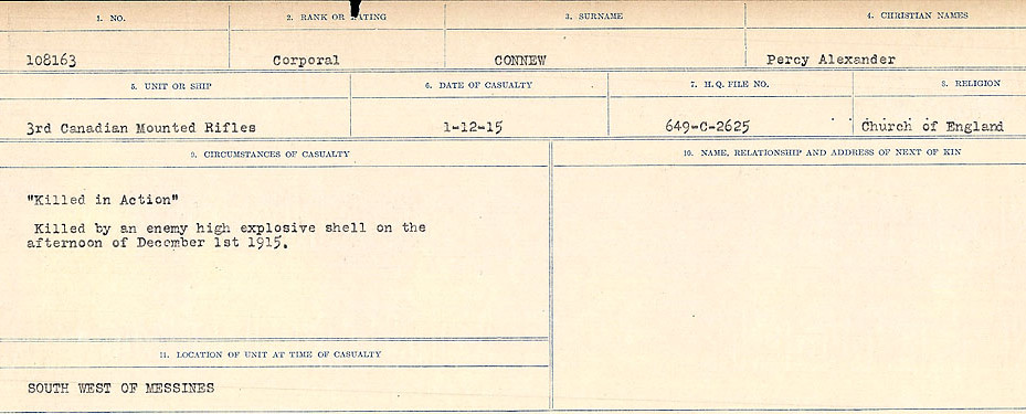 Circumstances of Death Registers