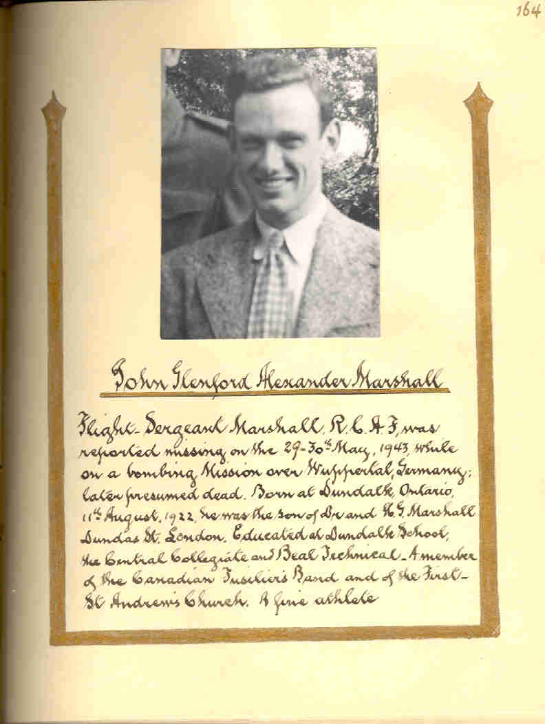 Photo of JOHN GLENFORD ALEXANDER MARSHALL