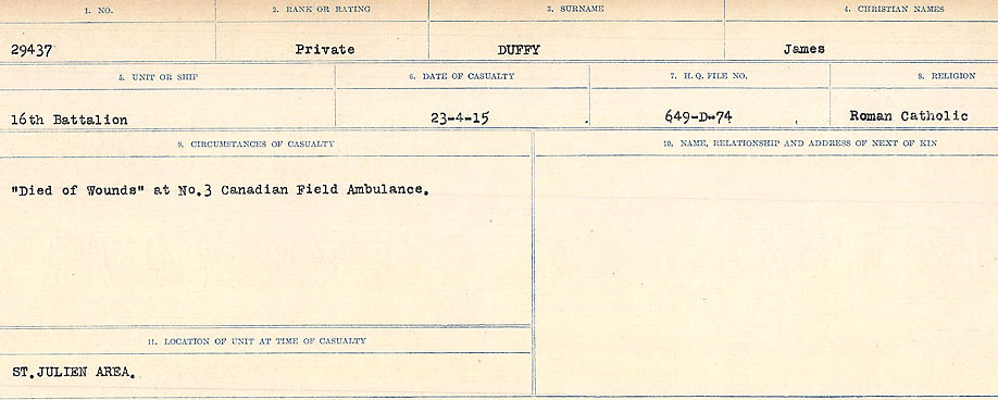 Circumstances of death registers