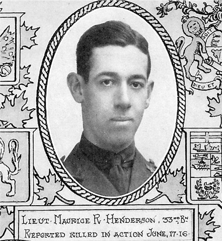 Photo of Maurice Russell Henderson