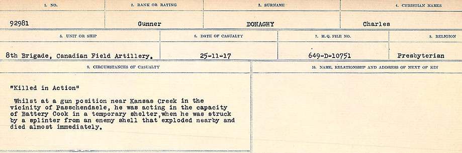 Circumstances of death registers