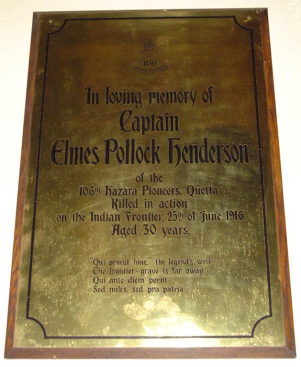 Memorial Plaque