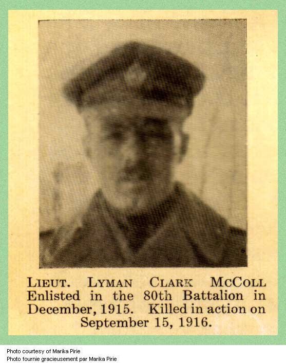 Photo of Lyman Clark Mccoll