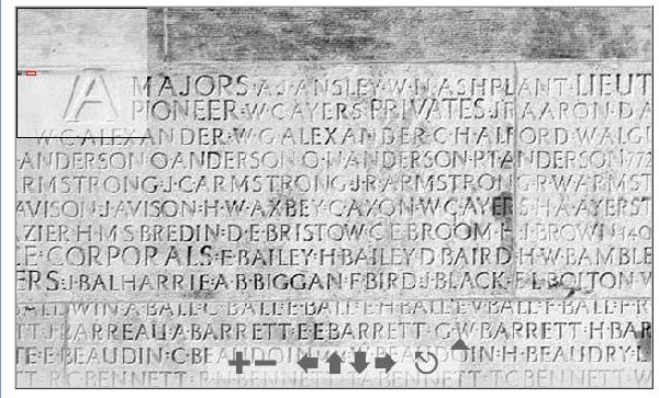 Inscription on Vimy Memorial