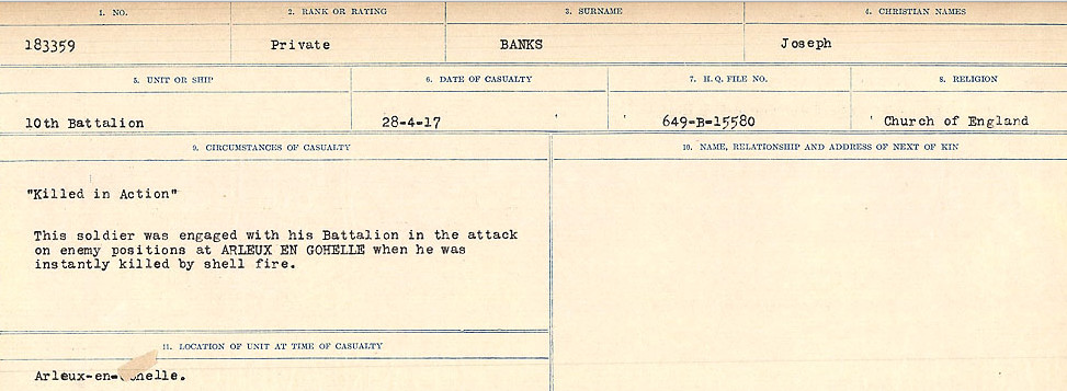 Circumstances of Death Registers