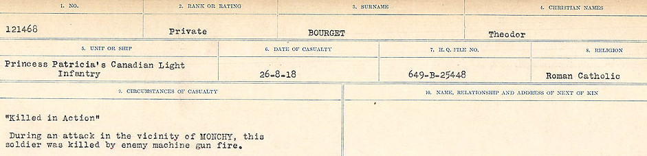 Circumstances of Death Registers