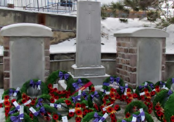 Cenotaph Cobalt Ontario