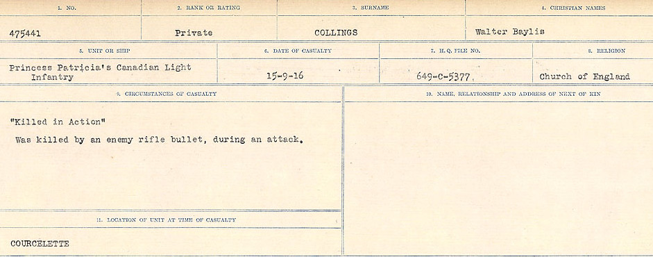 Circumstances of Death Registers