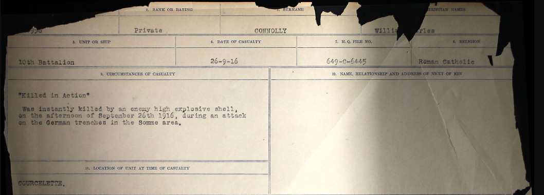 Circumstances of Death Registers