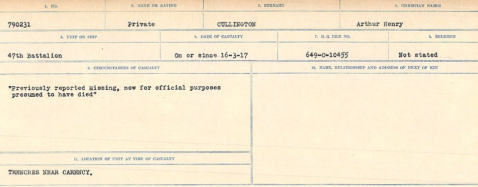 Circumstances of death registers
