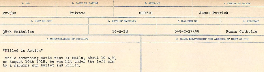 Circumstances of death registers
