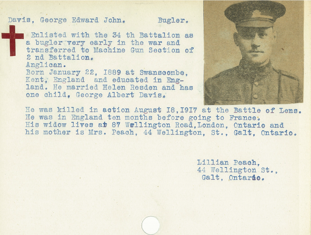 Photo of GEORGE EDWARD JOHN DAVIS