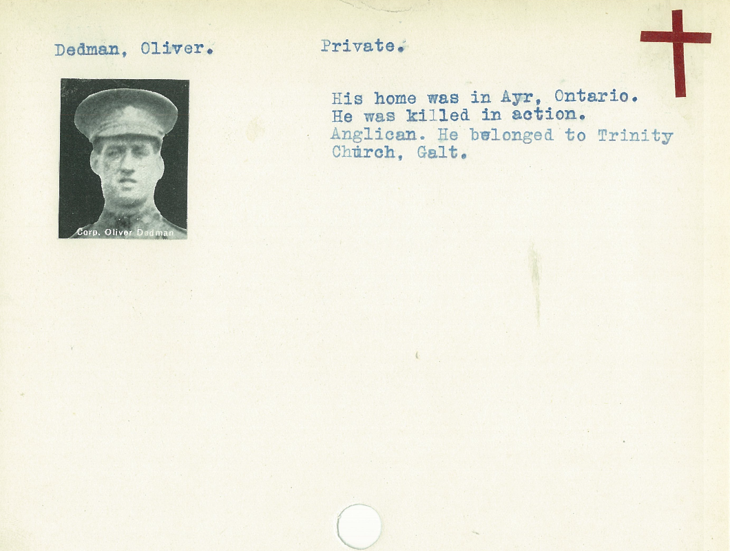 Photo of OLIVER DEDMAN