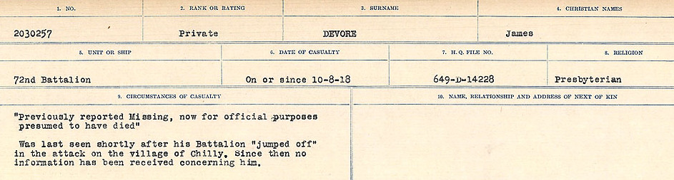 Circumstances of death registers