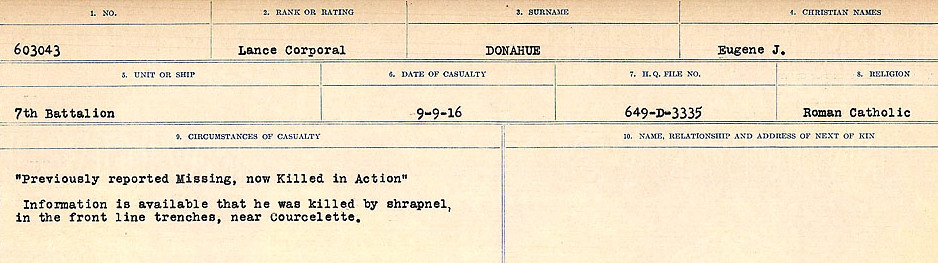 Circumstances of death registers