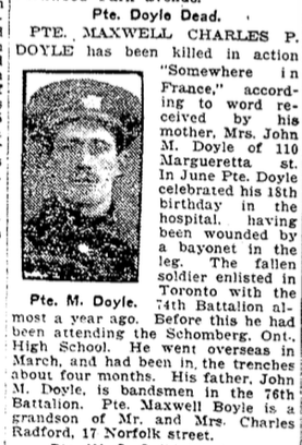 Photo of MAXWELL CHARLES PATRICK DOYLE