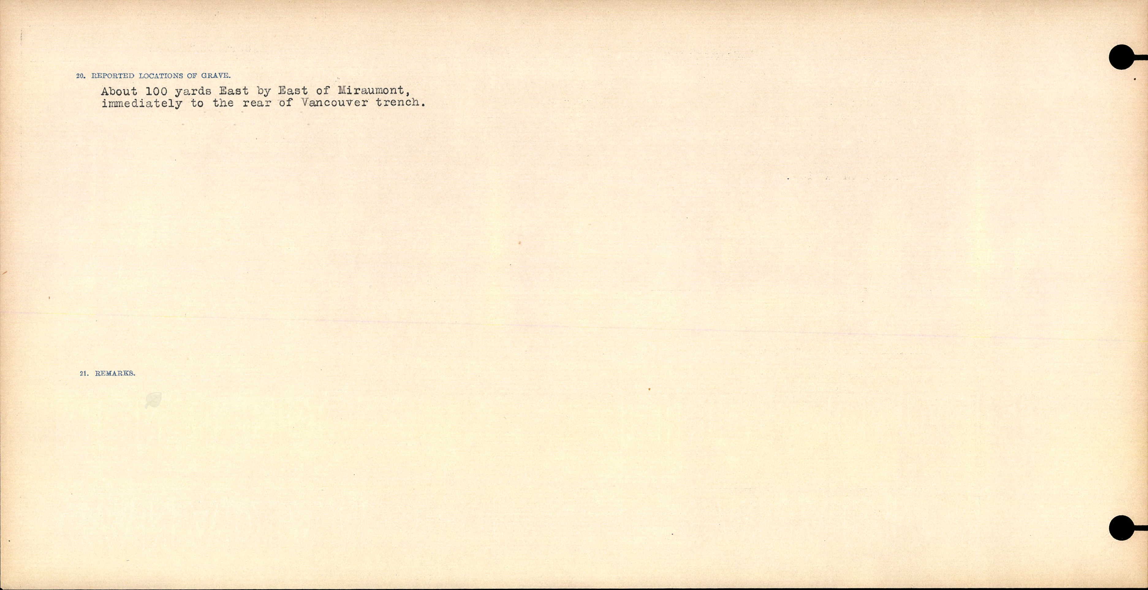 Circumstances of death registers