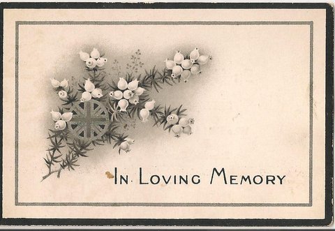 Memorial Card