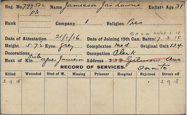 Service Record